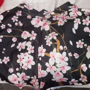 Pink blossom skirt